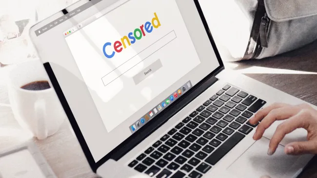 Google search censorship